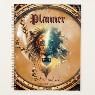 Duality of Strength, The Lion and the Woman. Planner