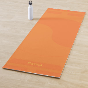 Duality   Oranges Personalised Yoga Mat