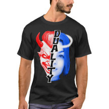 DUALITY TEE. Angel or Devil?