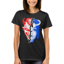 DUALITY TEE. Angel or Devil?