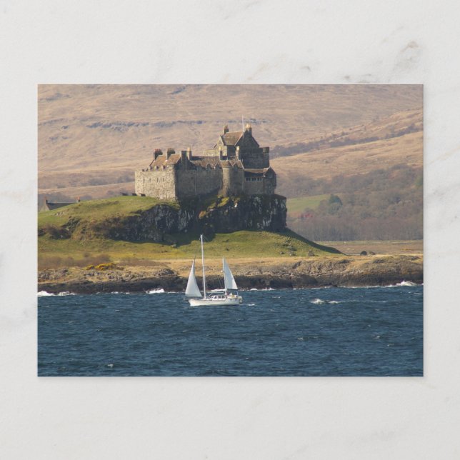 Duart Castle Scotland Postcard (Front)