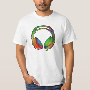 Dub Headphones tshirt (light)