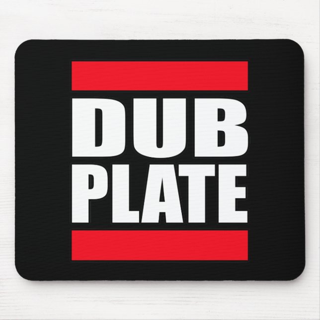 Dub Plate Dubplate Mouse Mat (Front)