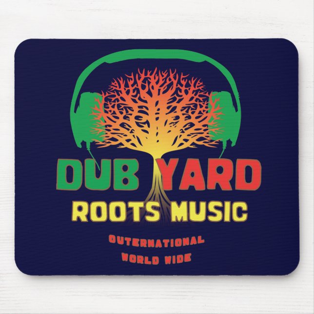 Dub Yard Roots Music Mouse Mat (Front)