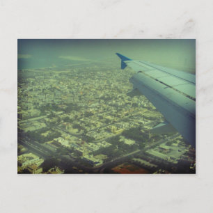 Dubai bird eye view, Dubai from the air Postcard