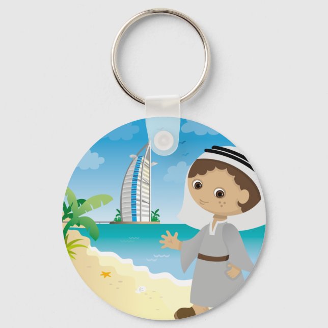Dubai boy key ring (Front)
