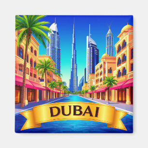 🧲 Dubai Bucket List Travel Destination 🌍 Magnet
