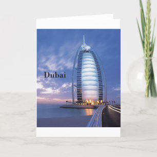Dubai Burj Al Arab Hotel (by St.K) Card