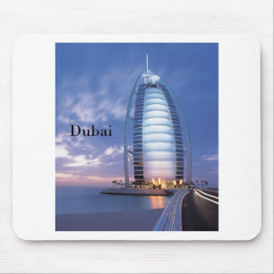 Dubai Burj Al Arab Hotel (by St.K) Mouse Mat