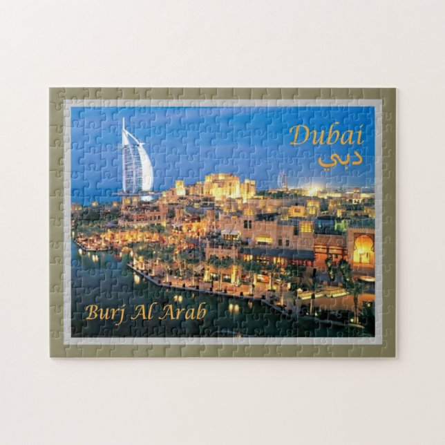 Dubai - Burj Al Arab - Jigsaw Puzzle (Horizontal)