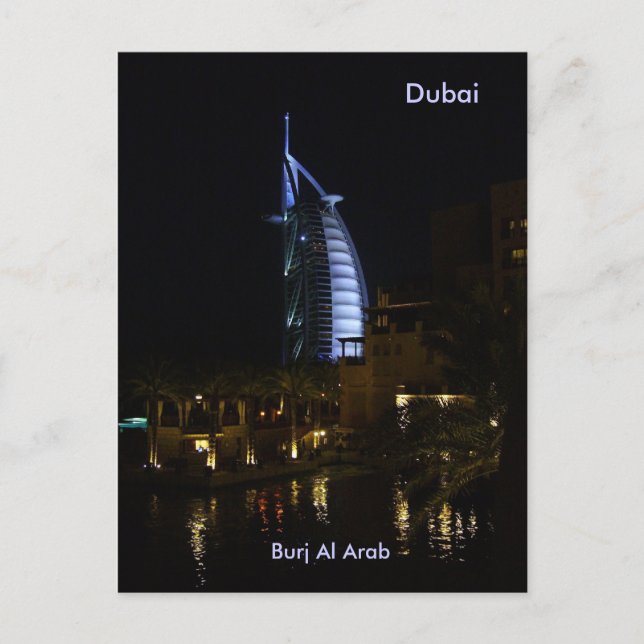 Dubai, Burj Al Arab Postcard (Front)