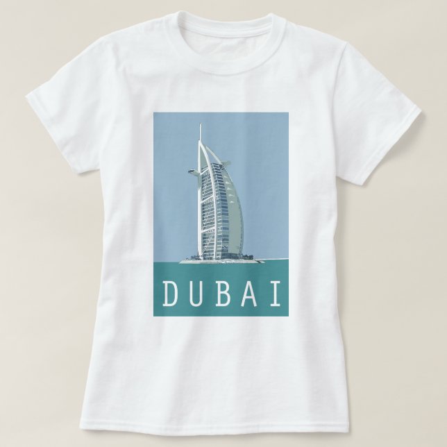 Dubai Burj al Arab T-Shirt (Design Front)
