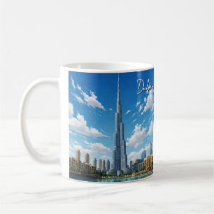 Dubai Burj Al Arab UAE Travel Coffee Mug