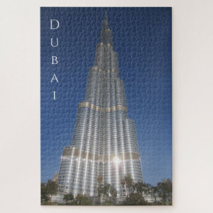 dubai burj khalifa jigsaw puzzle