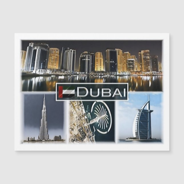 Dubai - Burj Khalifa - marina tower - (Front)