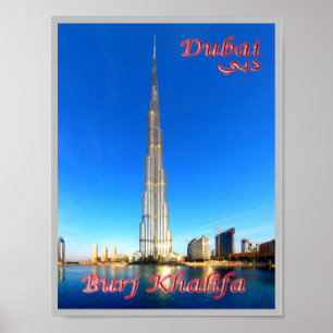 Dubai - Burj Khalifa - Poster