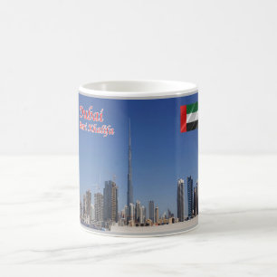Dubai - Burj Khalifa - The tallest skyscraper - Coffee Mug