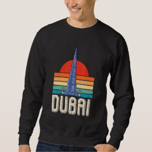 Dubai Burj Khalifa United Arab Emirates Skyline Sweatshirt