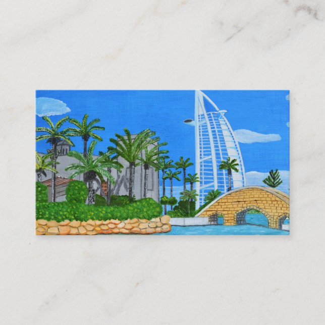Dubai  business card (Front)