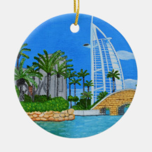 Dubai  ceramic tree decoration