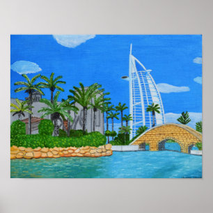Dubai, City in the United Arab Emirates Poster
