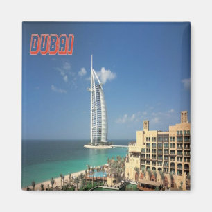 Dubai City UAE  Fridge Magnet Souvenir