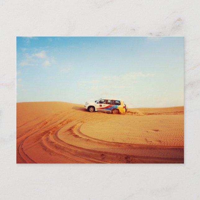 Dubai Desert Cruise Postcard (Front)