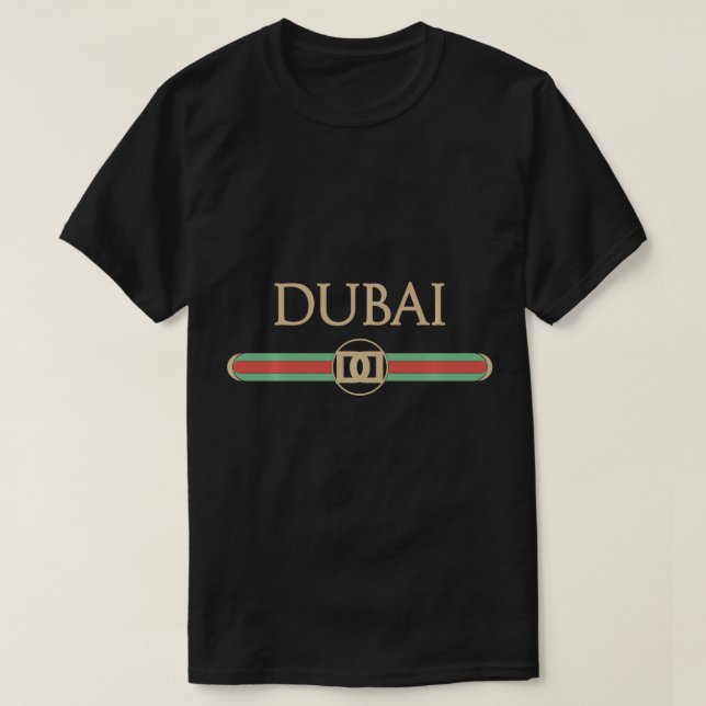 Dubai Fashion Souvenir Gift UAE Long Sleeve T-Shir T-Shirt (Design Front)