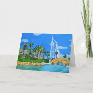 Dubai Greeting card