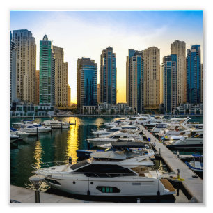 Dubai High-rise Buildings of Dubai Photo Print