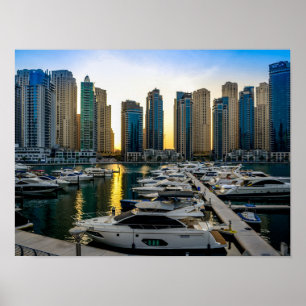 Dubai High-rise Buildings of Dubai Poster