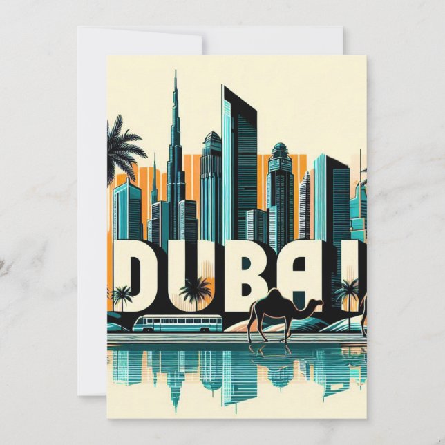 Dubai Holiday Card (Front)