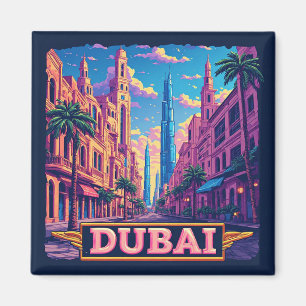 🧲 Dubai Holiday Souvenir For Travelers 🌴 Magnet