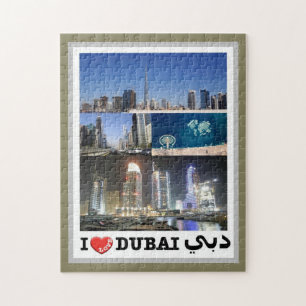 Dubai - I Love - Jigsaw Puzzle
