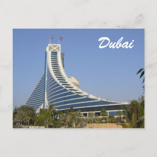 dubai jumeirah beach postcard