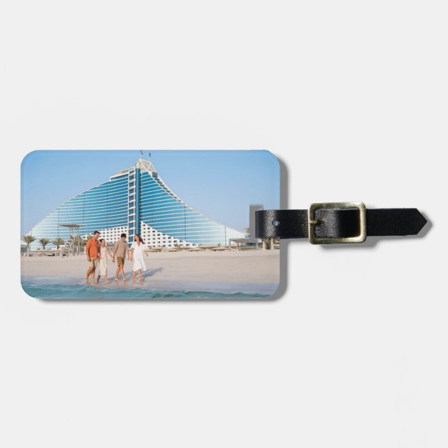 Dubai Jumeirah Luggage Tag (Front Horizontal)
