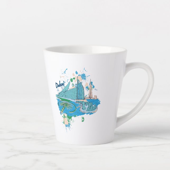 Dubai Latte Mug (Right)