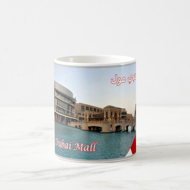 Dubai - Mall - Largest shopping - Coffee Mug (Center)