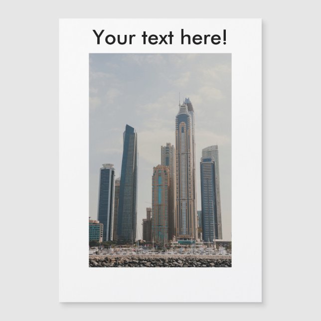 Dubai Marina architecture (Front)