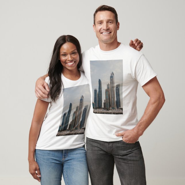 Dubai Marina architecture T-Shirt (Unisex)