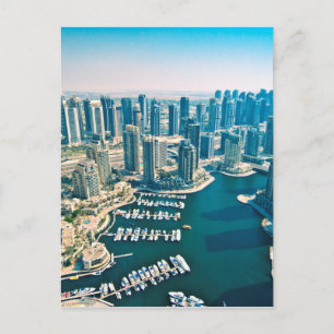 Dubai Marina Postcard