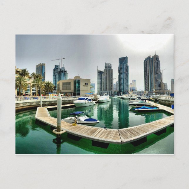 Dubai Marina Postcard (Front)