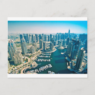Dubai Marina Postcard