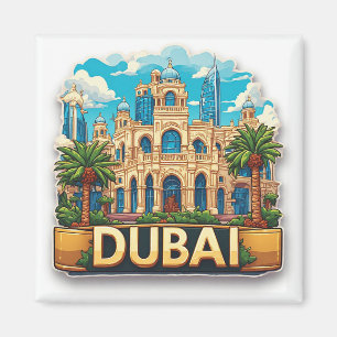 🧲 Dubai Middle East Travel Adventure 🌍 Magnet