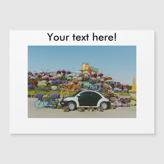 Dubai Miracle Garden car (Front)