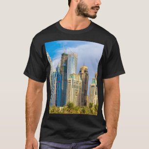 Dubai modern skyscrapers Corniche T-Shirt