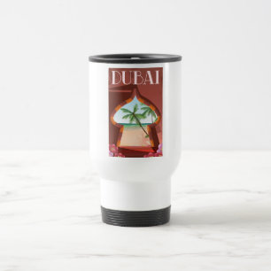 Dubai Palace Travel poster Mug