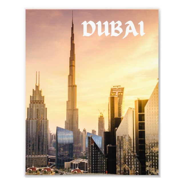 Dubai  photo print (Front)