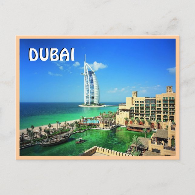 DUBAI POSTCARD BY MOJISOLA A GBADAMOSI (Front)