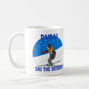 Dubai, Ski The Desert Coffee Mug